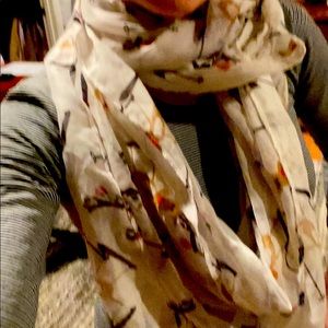 Infinity scarf reindeer